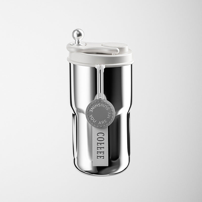 316 Stainless Steel Coffee Cup Intelligent Temperature Measuring Vacuum Cup