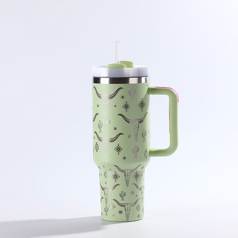 Stainless Steel With Straw Cup