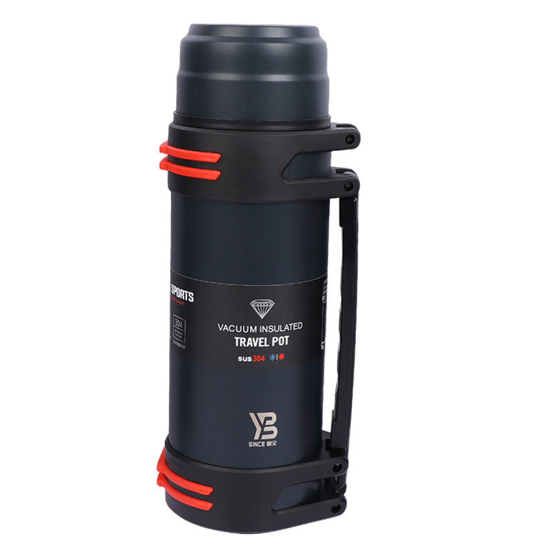 Car Stainless Steel Hot Water Thermos Outdoor Large Capacity