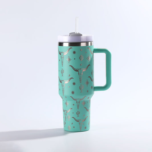 Stainless Steel With Straw Cup
