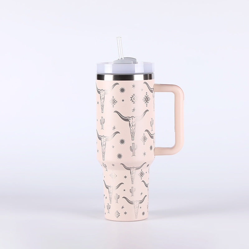 Stainless Steel With Straw Cup