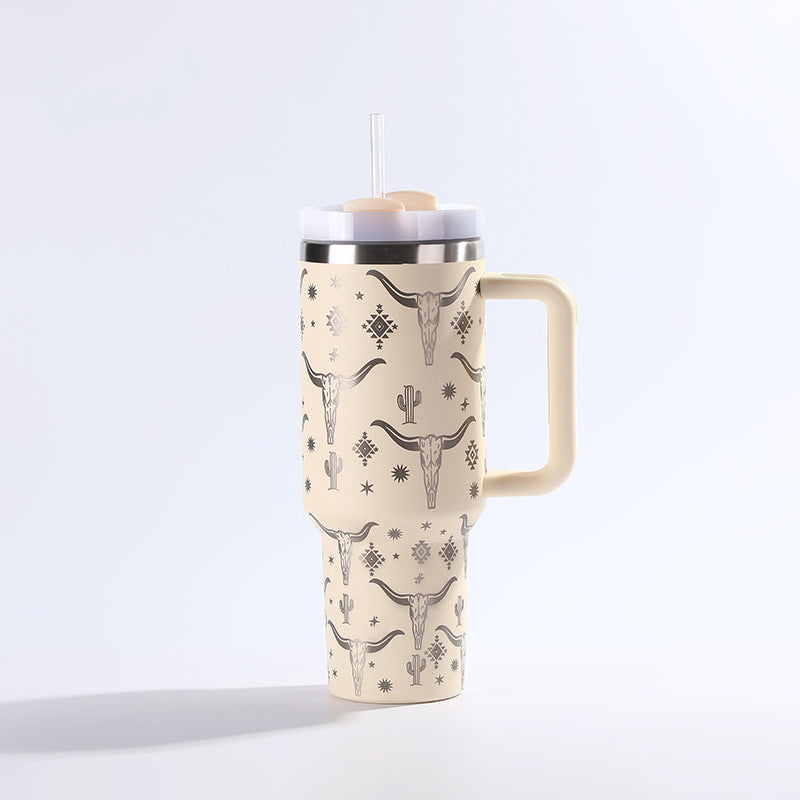 Stainless Steel With Straw Cup