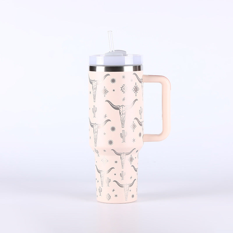 Stainless Steel With Straw Cup