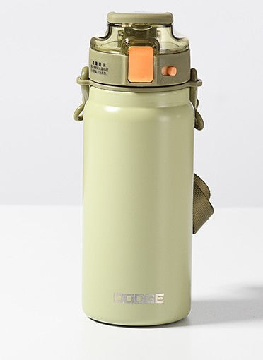 Sports  Cup Large Capacity Straw Stainless Steel