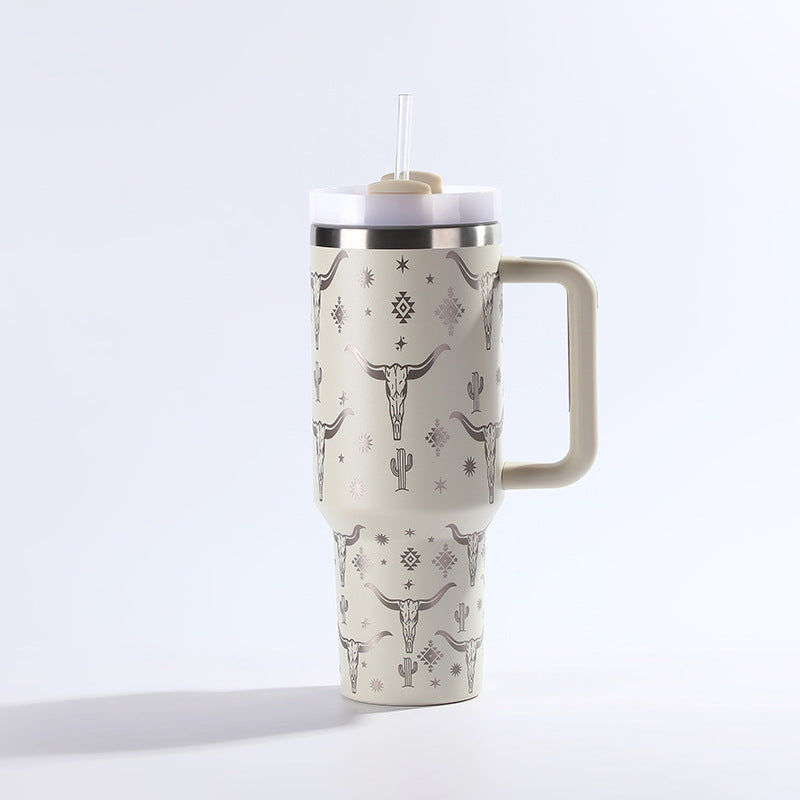Stainless Steel With Straw Cup