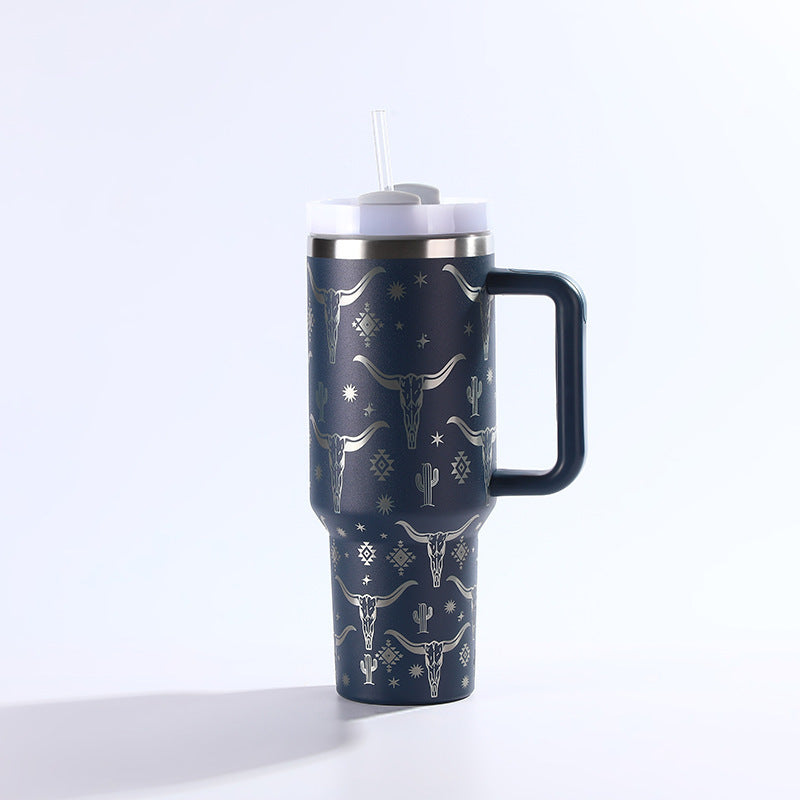 Stainless Steel With Straw Cup