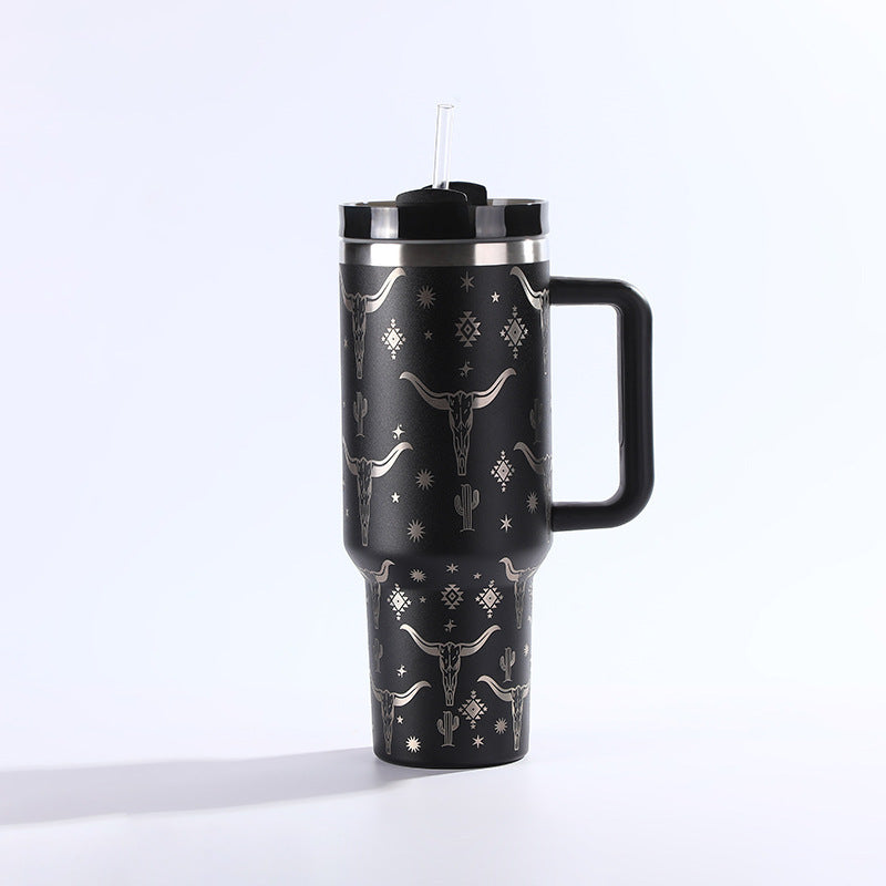 Stainless Steel With Straw Cup