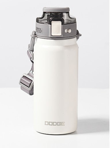 Sports  Cup Large Capacity Straw Stainless Steel