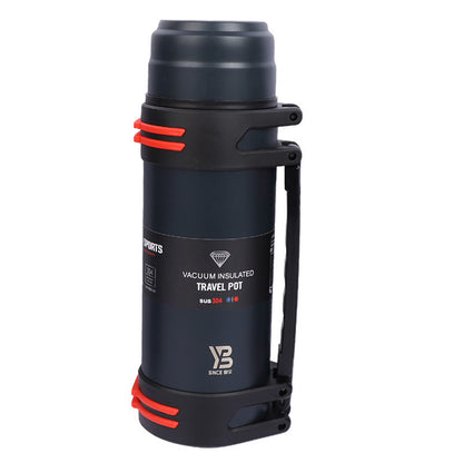 Car Stainless Steel Hot Water Thermos Outdoor Large Capacity