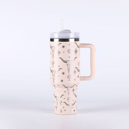 Stainless Steel With Straw Cup