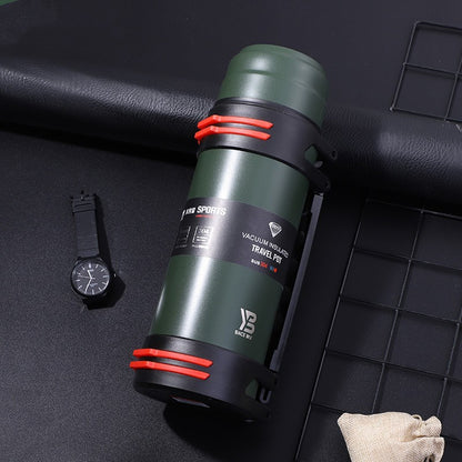 Car Stainless Steel Hot Water Thermos Outdoor Large Capacity