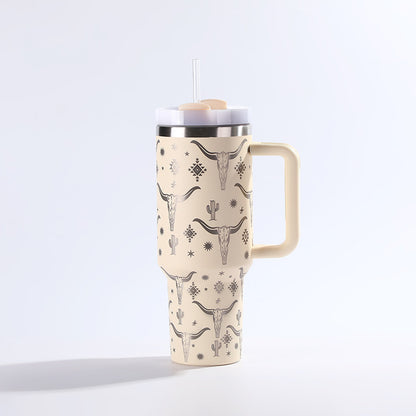 Stainless Steel With Straw Cup