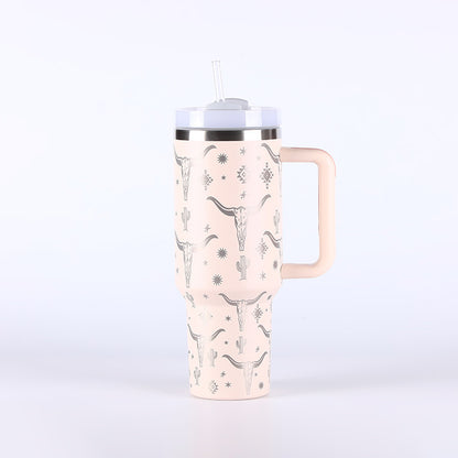 Stainless Steel With Straw Cup