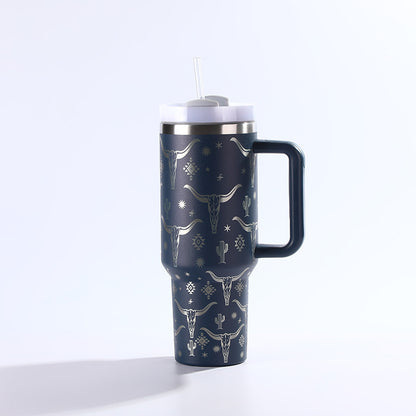 Stainless Steel With Straw Cup