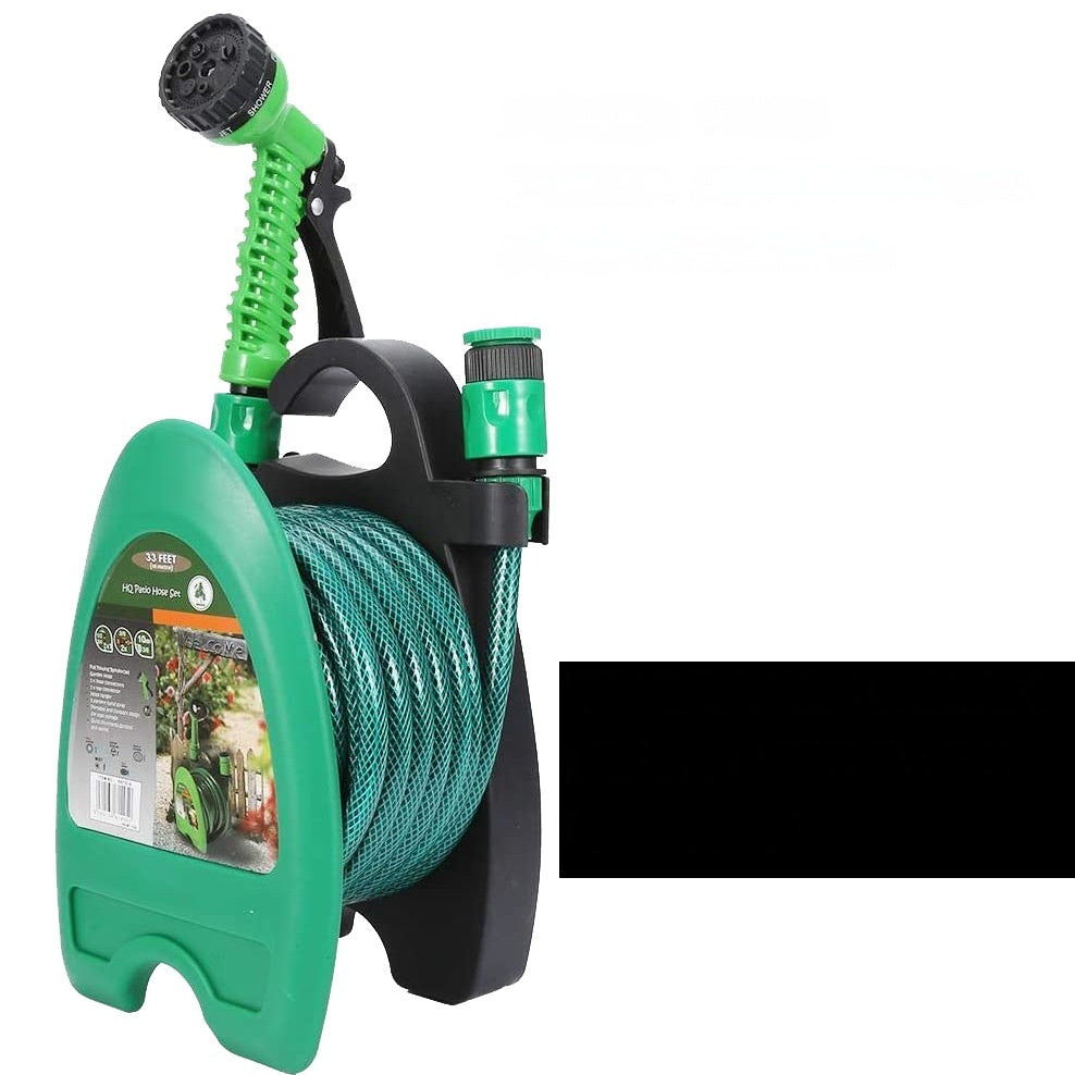 Home Car Wash Watering Portable Wall-mounted Garden Pipe Rack Combination Suit